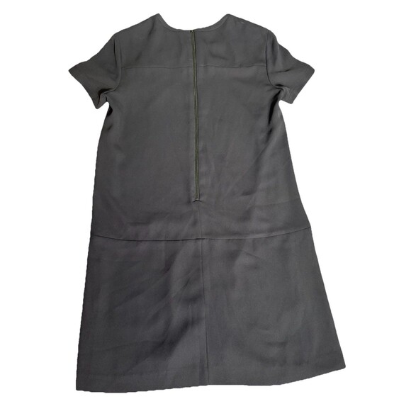THEORY Eliora Shift Dress Short Sleeve with Pockets Navy size 12 - Picture 2 of 9
